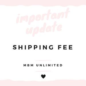 Shipping Fee MBM Unlimited